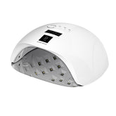UV LED Lempa OCHO NAILS X13 65W balta su veidrodiniu dugnu